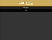 Tablet Screenshot of centricpg.com